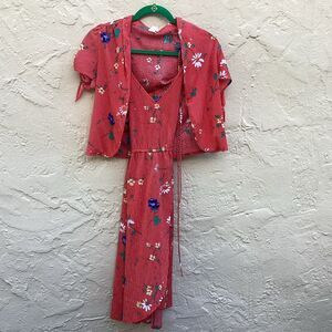 Vintage 2 pc dress with jacket